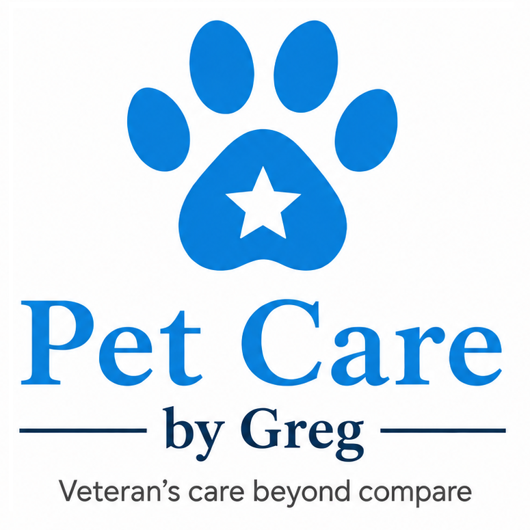 Pet Care by Greg — Veteran's care beyond compare